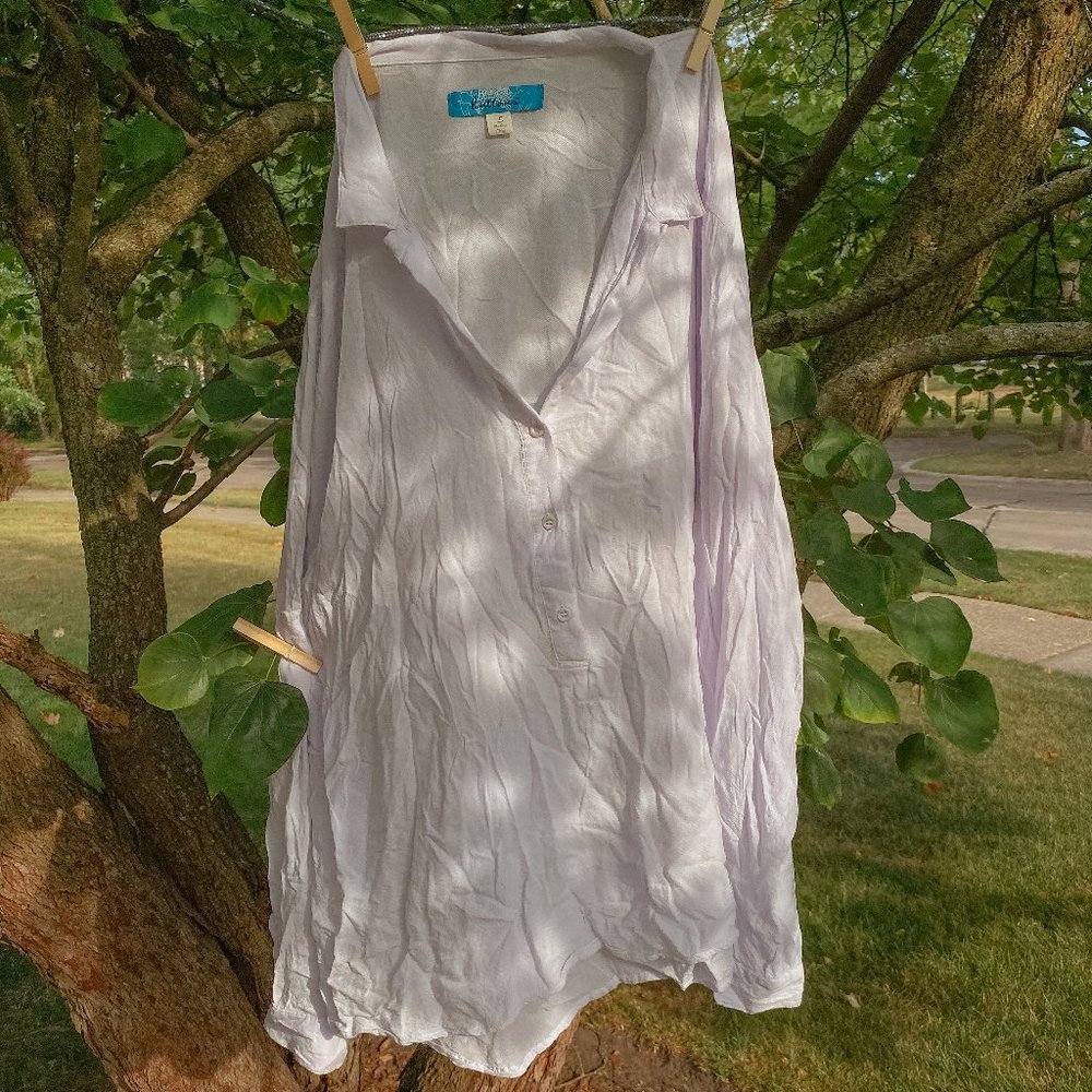 Francesca’s Lilac Tunic-Like Top